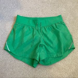 Nike Dri Fit Green Running Shorts